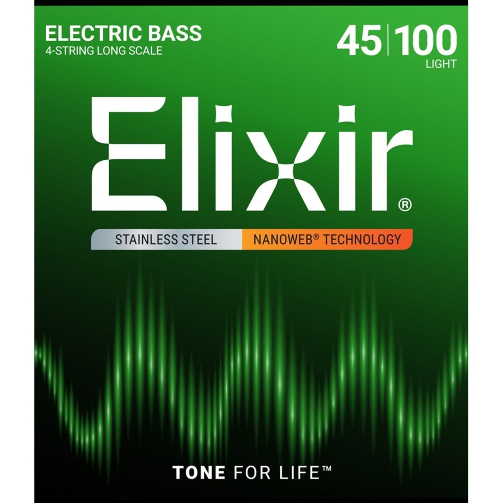 Elixir 14652 NANOWEB Комплект струн для бас-гитары