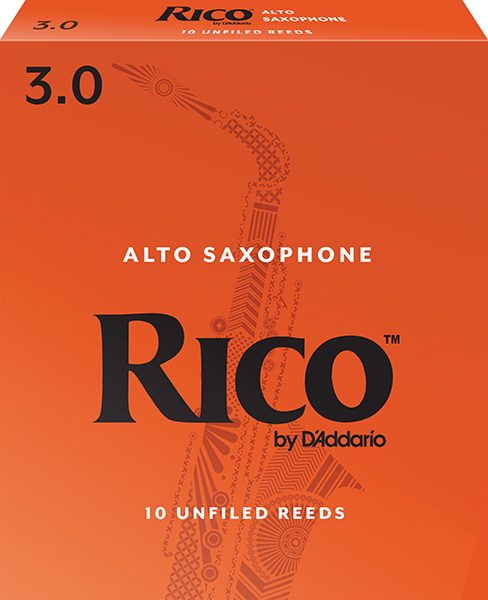 D'Addario Woodwinds Rico RJA1030 Rico Трости для саксофона альт