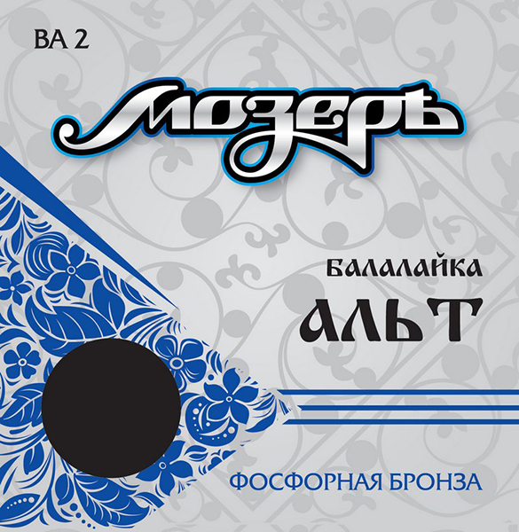 Мозеръ BA2 Комплект струн для балалайки альт