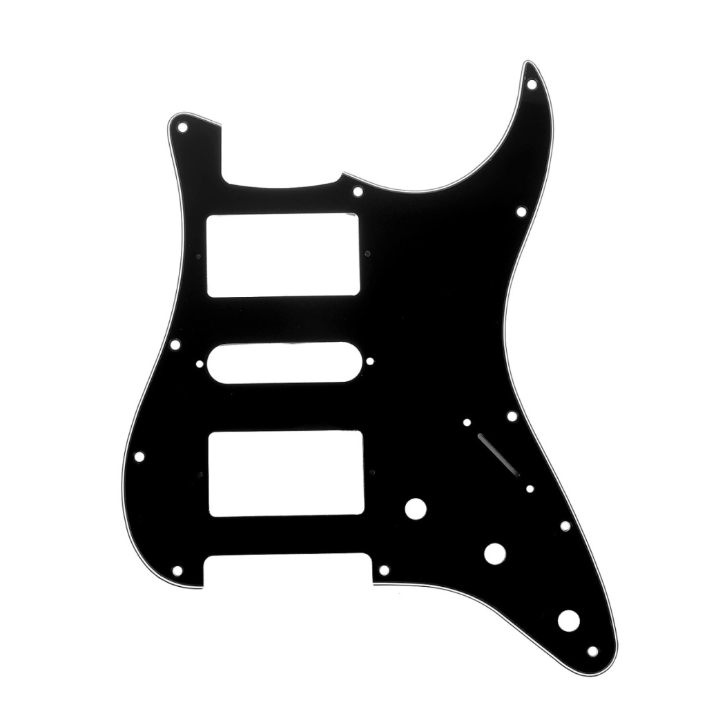 Musiclily MX1378BK Пикгард для гитары Stratocaster Modern Style