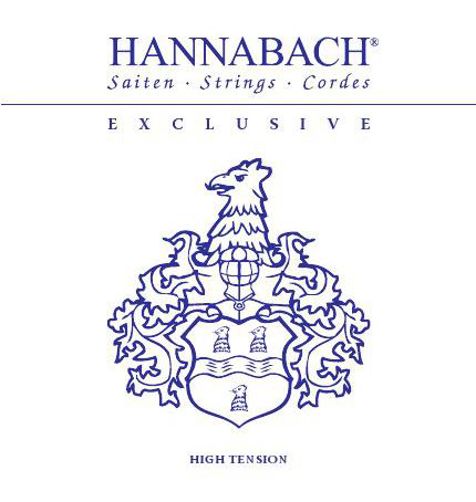 Hannabach EXCLHT Exclusive Blue Комплект струн для классической гитары