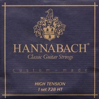 Hannabach 728HTC CARBON Custom Made Комплект струн для класс. гитары