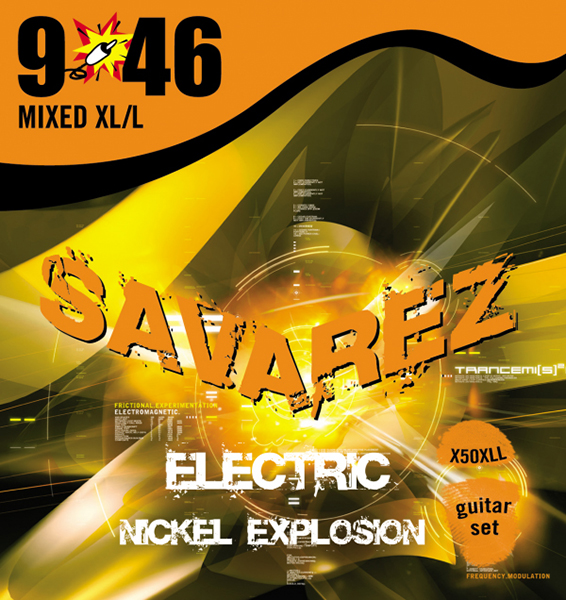 Savarez X50XLL Explosion Комплект струн для электрогитары