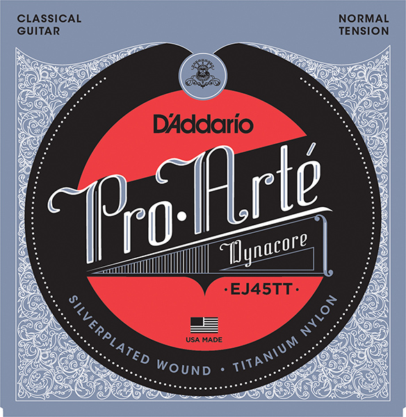 D'Addario EJ45TT ProArte DynaCore Комплект струн для классической гитары