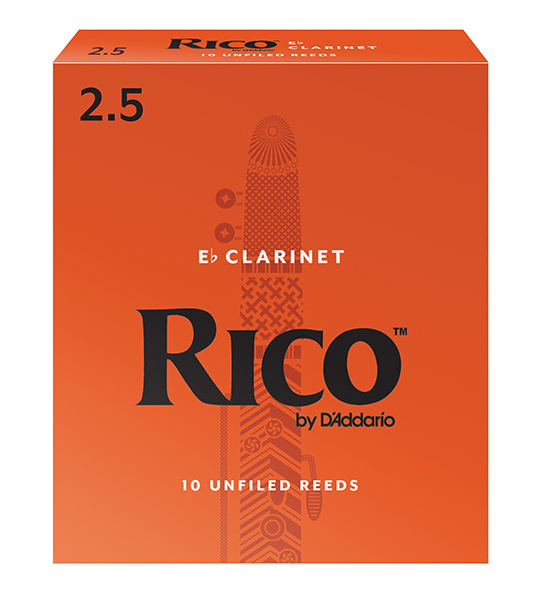 D'Addario Woodwinds Rico RBA1025 Rico Трости для кларнета Eb