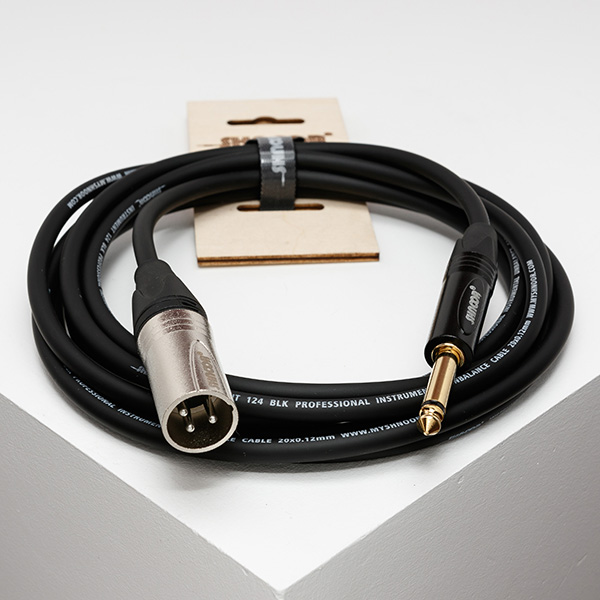 SHNOOR IC124-XMJM-3m Кабель инструментальный