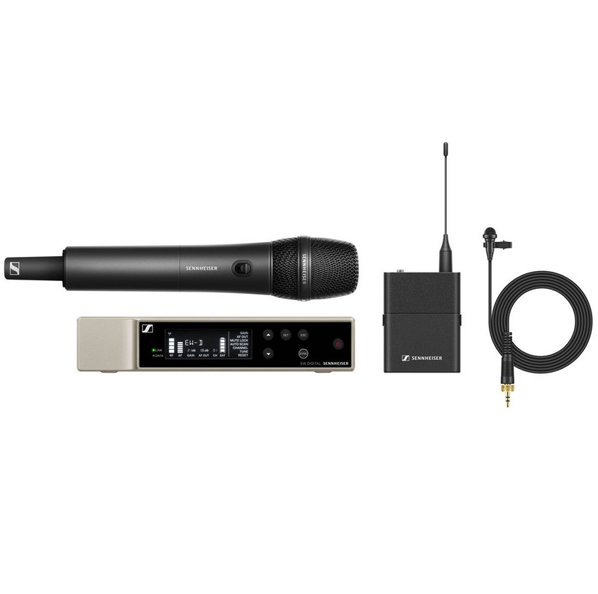 Sennheiser 508771 EW-D ME2/835-S SET (R1-6) Радиосистема с петличным и ручным микрофоном