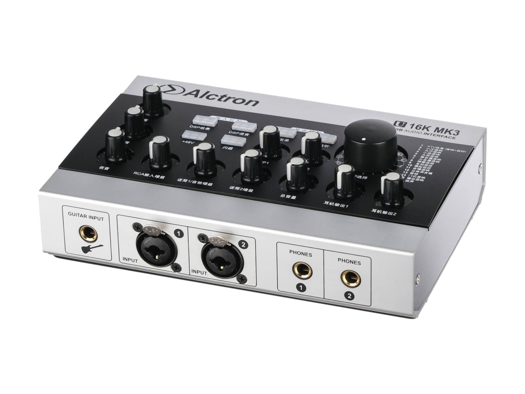 Alctron U16K-MK3 Звуковая карта USB