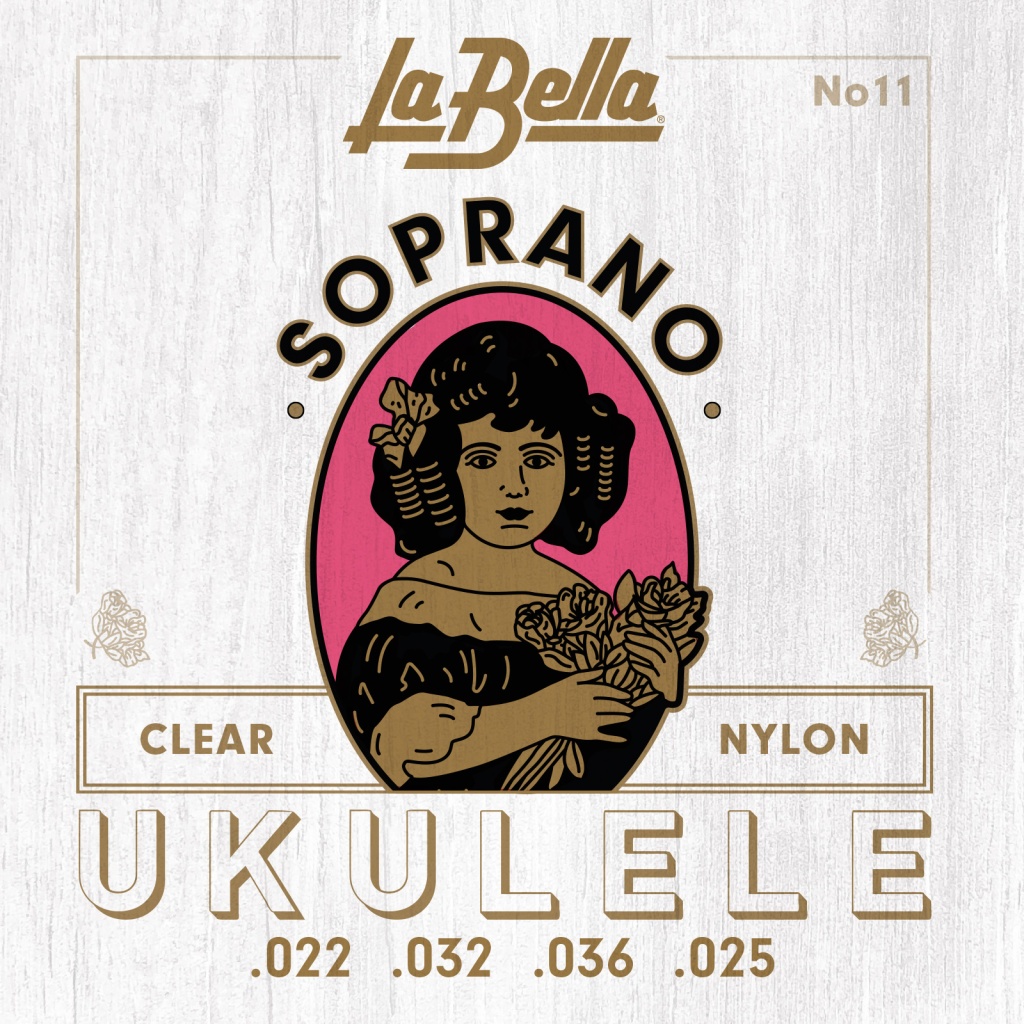 La Bella 11-SOPRANO Комплект струн для укулеле сопрано