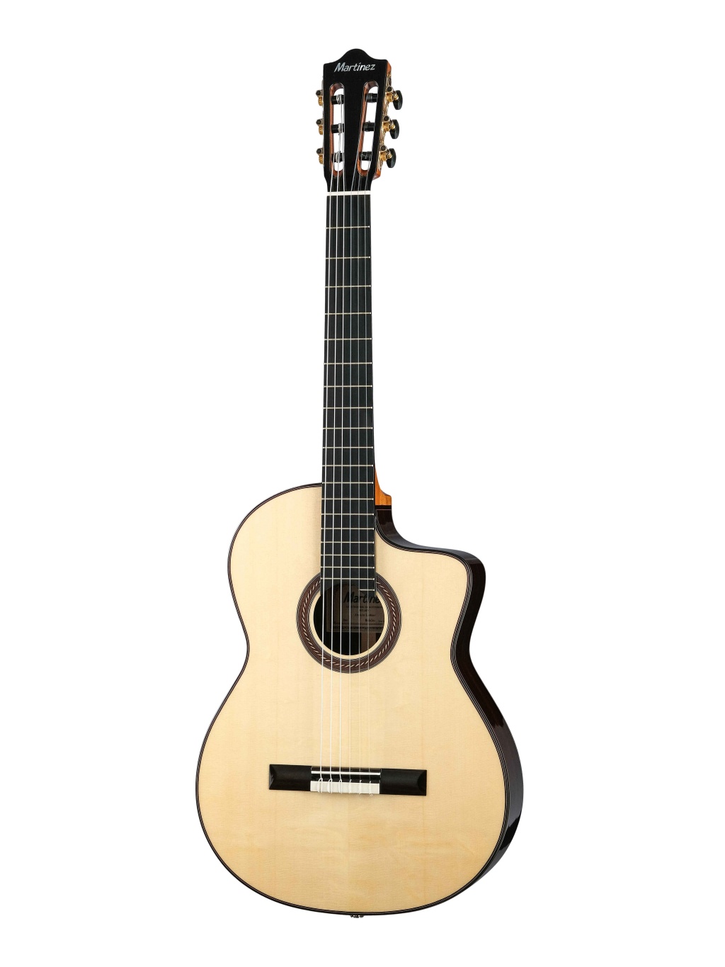 Martinez Almeria-Luthier-Rosewood Классическая гитара со звукоснимателем