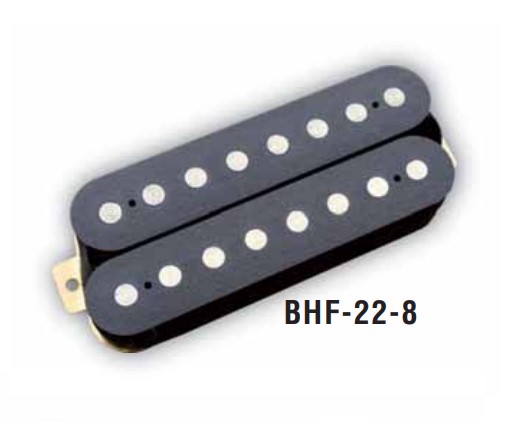 Belcat BHF-22-8-P-BK-B Звукосниматель магнитный для 8-струнной гитары