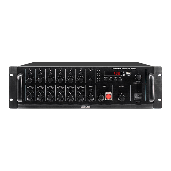 DSPPA MP812 Микшер усилитель мощности трансляционный