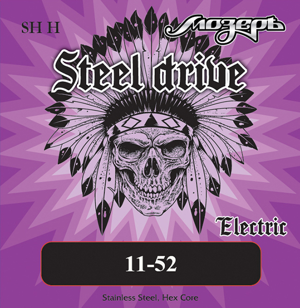 Мозеръ SH-H Steel Drive Комплект струн для электрогитары
