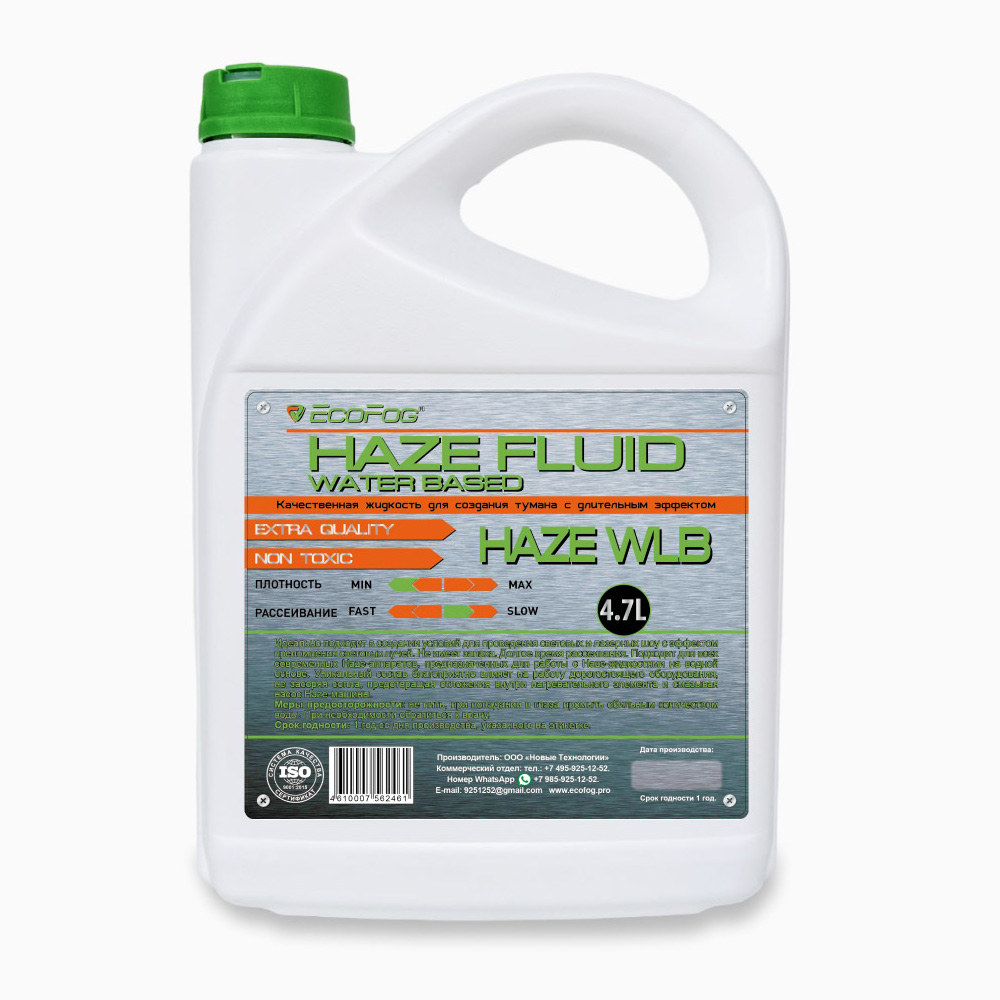 EcoFog EF-HAZE-WLB Жидкость тумана для HAZE-машин