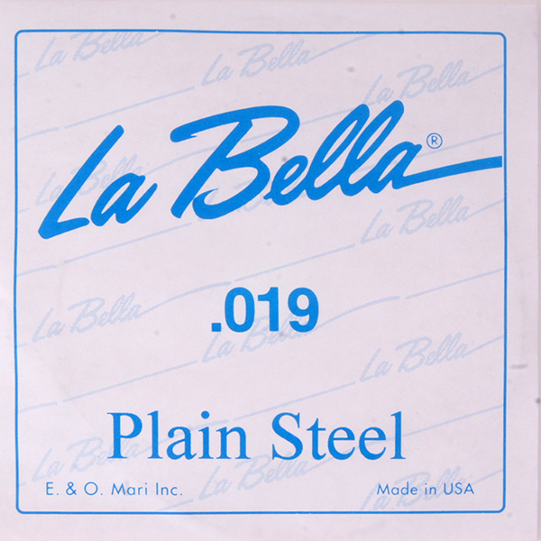 La Bella PS019 Отдельная стальная струна без оплетки