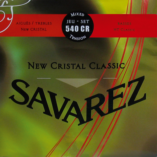 Savarez 540CR New Cristal Classic Комплект струн для классической гитары