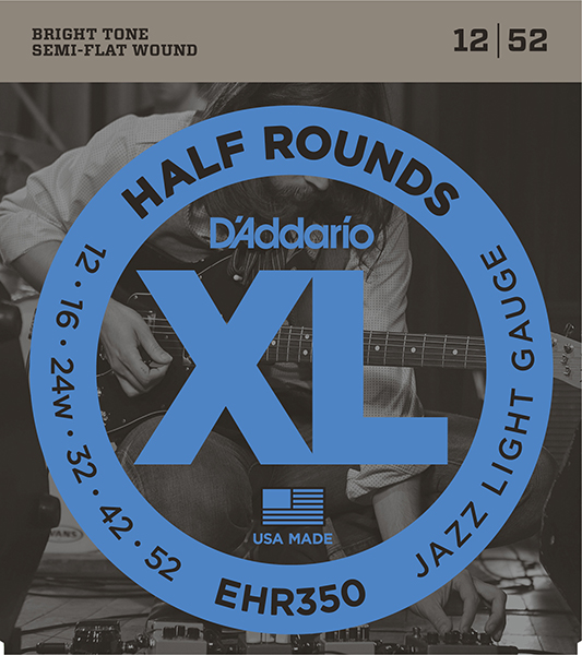 D'Addario EHR350 Half Round Комплект струн для электрогитары