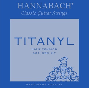 Hannabach 950HT TYTANIL Комплект струн для классической гитары титанил/посеребренные Hannabach