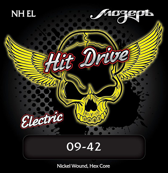 Мозеръ NH-EL Hit Drive Extra Light Комплект струн для электрогитары