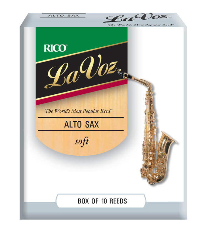 D'Addario Woodwinds Rico RJC10SF La Voz Трости для саксофона альт