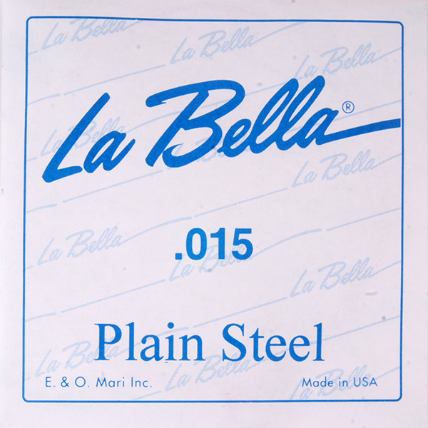 La Bella PS015 Отдельная стальная струна без оплетки