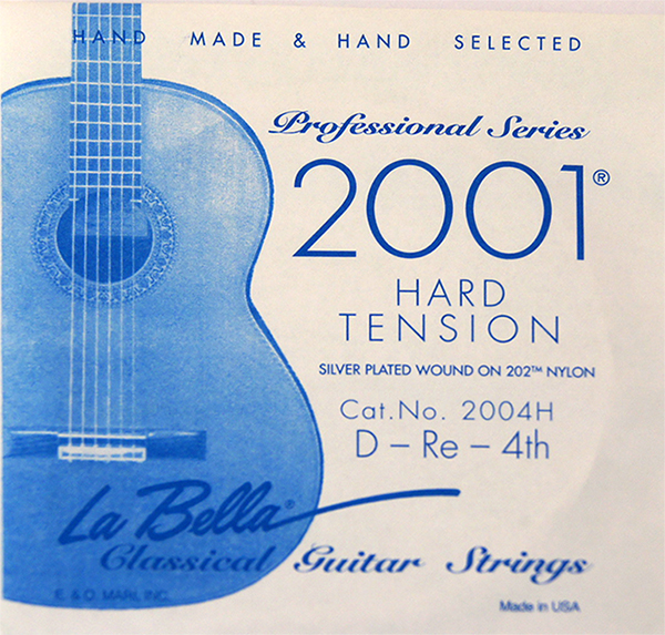 La Bella 2004H Отдельная 4-я струна для гитары посеребреная La Bella