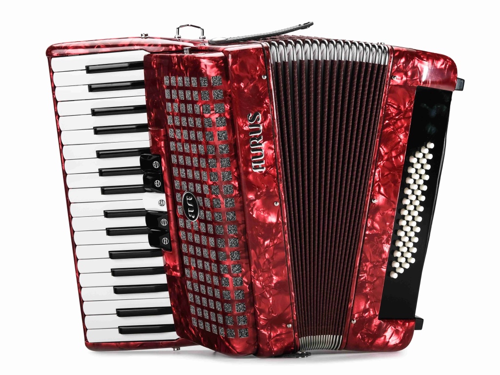 Aurus JH2005-RED Аккордеон 34/48/5