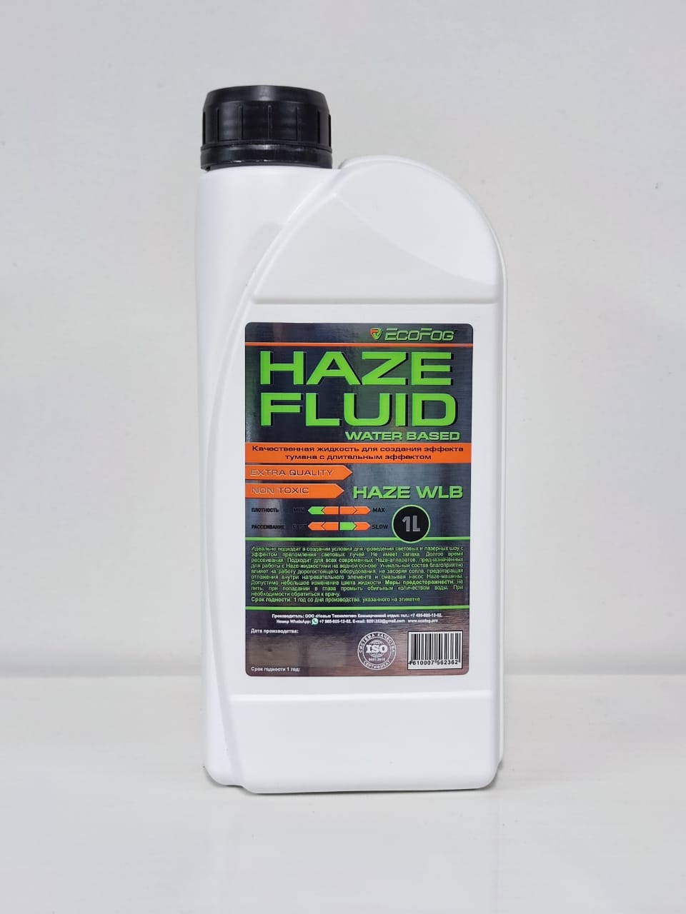EcoFog EF-HAZE-WLB-1L Жидкость тумана для HAZE-машин
