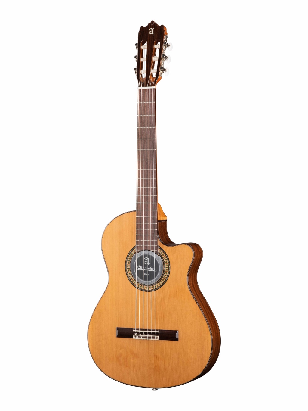 Alhambra 6.856 Cutaway 3C CT Классическая гитара тонкая со звукоснимателем