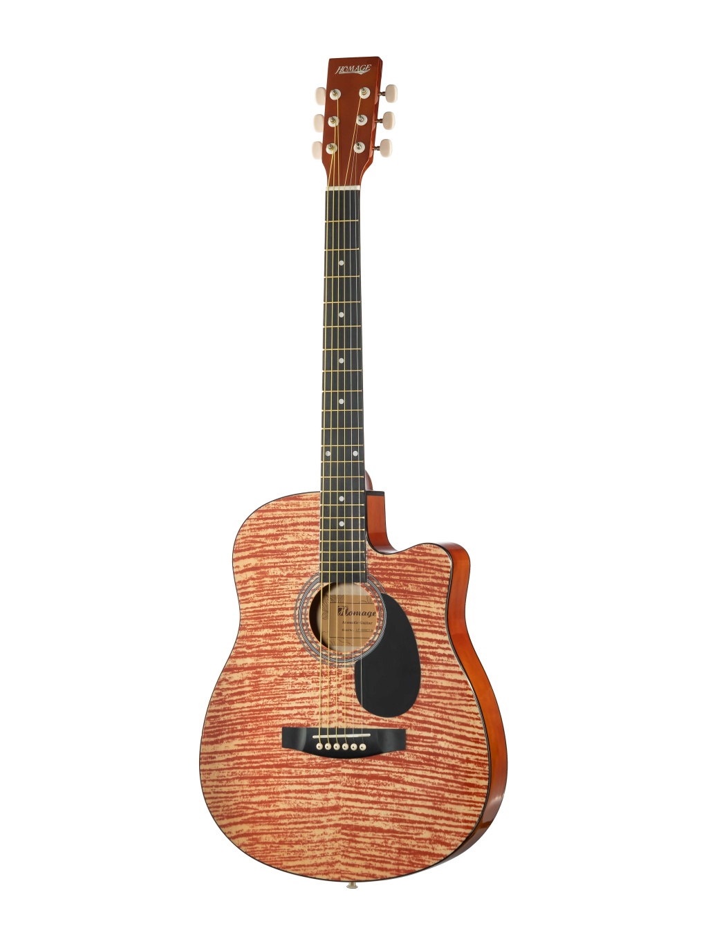 Homage LF-3800CT-N Фольковая гитара вырез HOMAGE