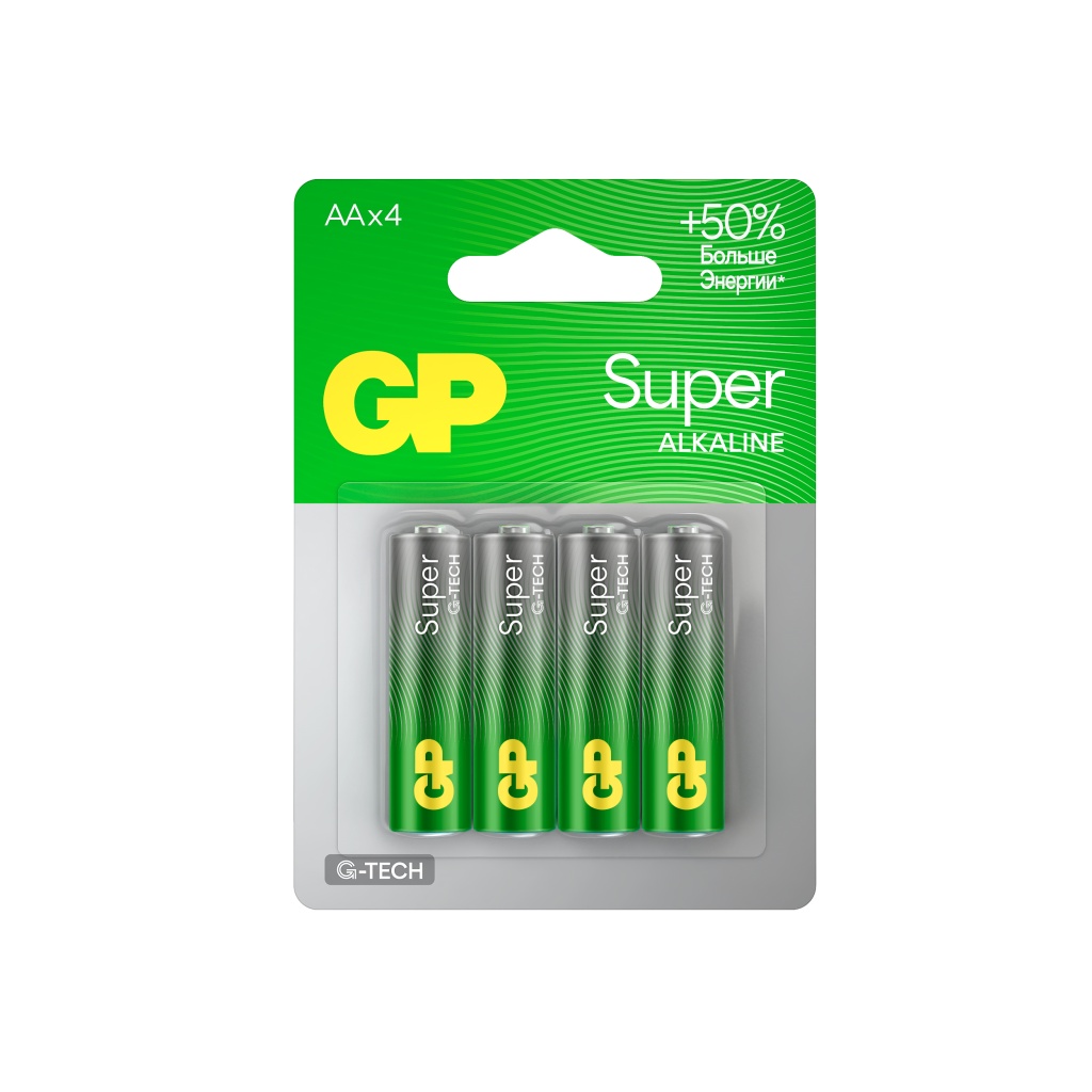 GP15AA21-2CRSBC4 Super Alkaline G-TECH Элемент питания АА