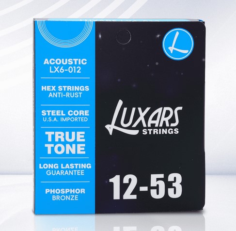 Luxars LX6-012 Комплект струн для акустической гитары