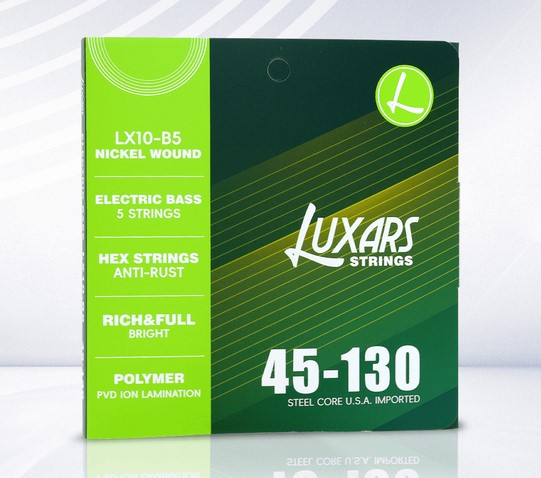 Luxars LX10-B5 Комплект струн для 5-струнной бас-гитары