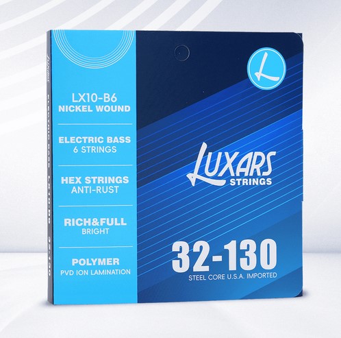 Luxars LX10-B6 Комплект струн для 6-струнной бас-гитары