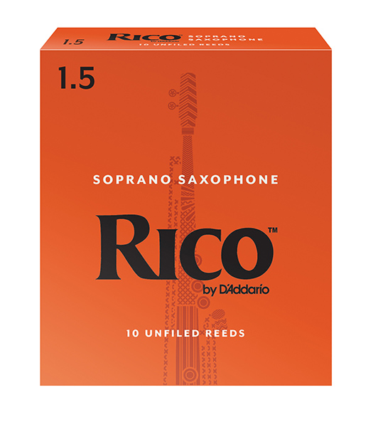 D'Addario Woodwinds Rico RIA1015 Rico Трости для саксофона сопрано