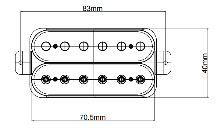 Smiger MHB-3-BK Звукосниматель для электрогитары