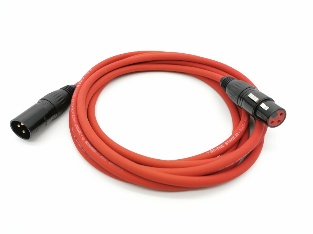 ZZcable E1-XLR-M-F-0100-2 Кабель микрофонный 1м