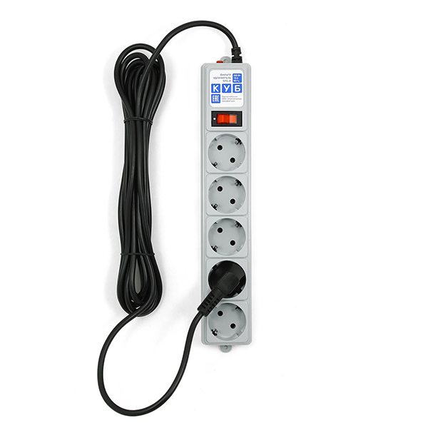 Power Cube SPG-B-15 PowerCube Фильтр-удлинитель 5.0м 10А/2