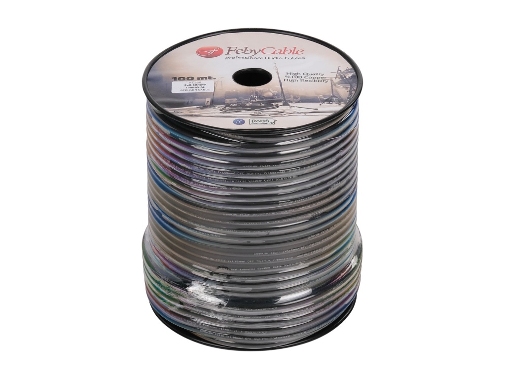 Feby Cable FC225BK-50 Кабель акустический