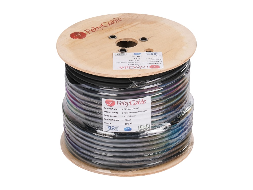 Feby Cable FC425BK-100 Кабель акустический