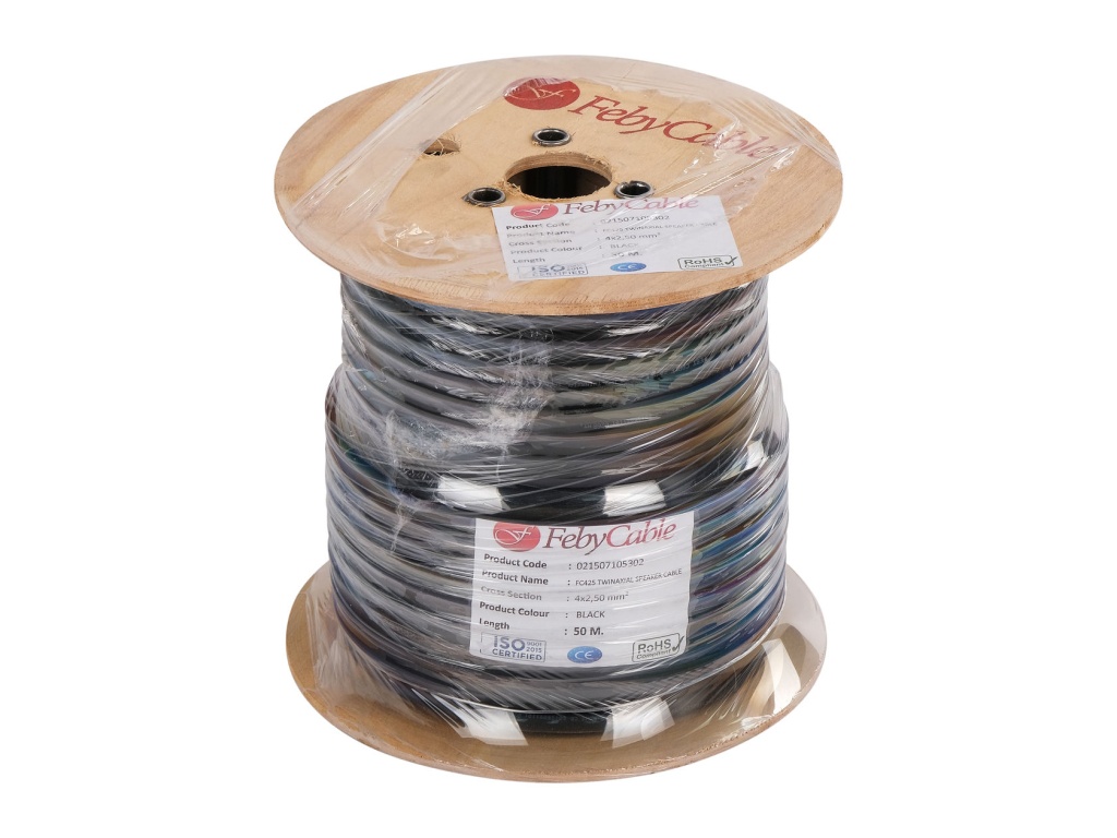 Feby Cable FC425BK-50 Кабель акустический