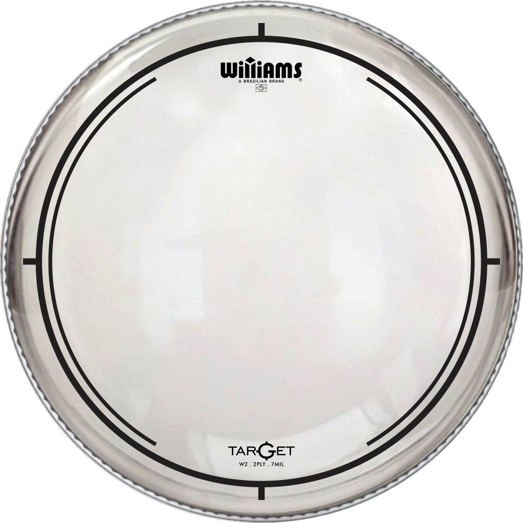 Williams W2-7MIL-18 Target Series Clear Пластик для бас-барабана 18