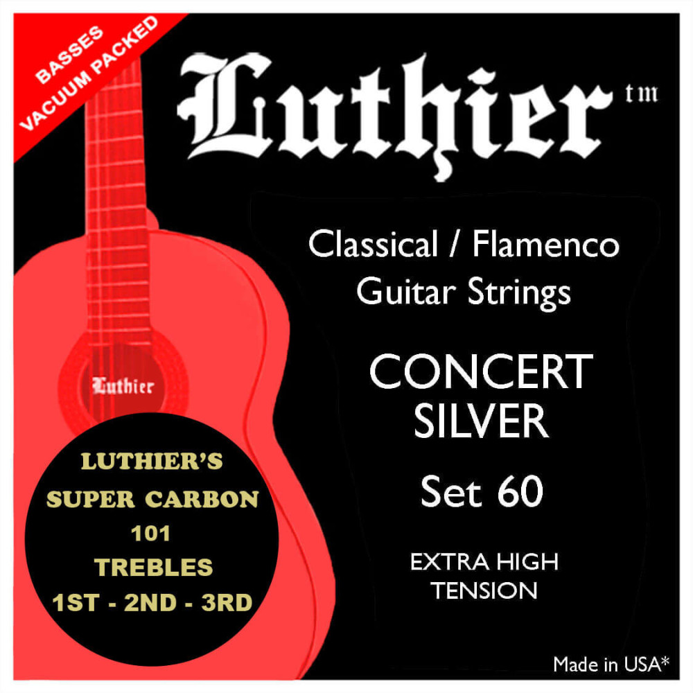 Luthier LU-60SC Комплект струн для классической гитары
