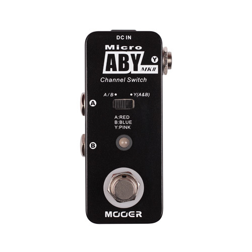 Mooer MAB2-Micro-ABY-MKII Line Switch Педаль эффектов