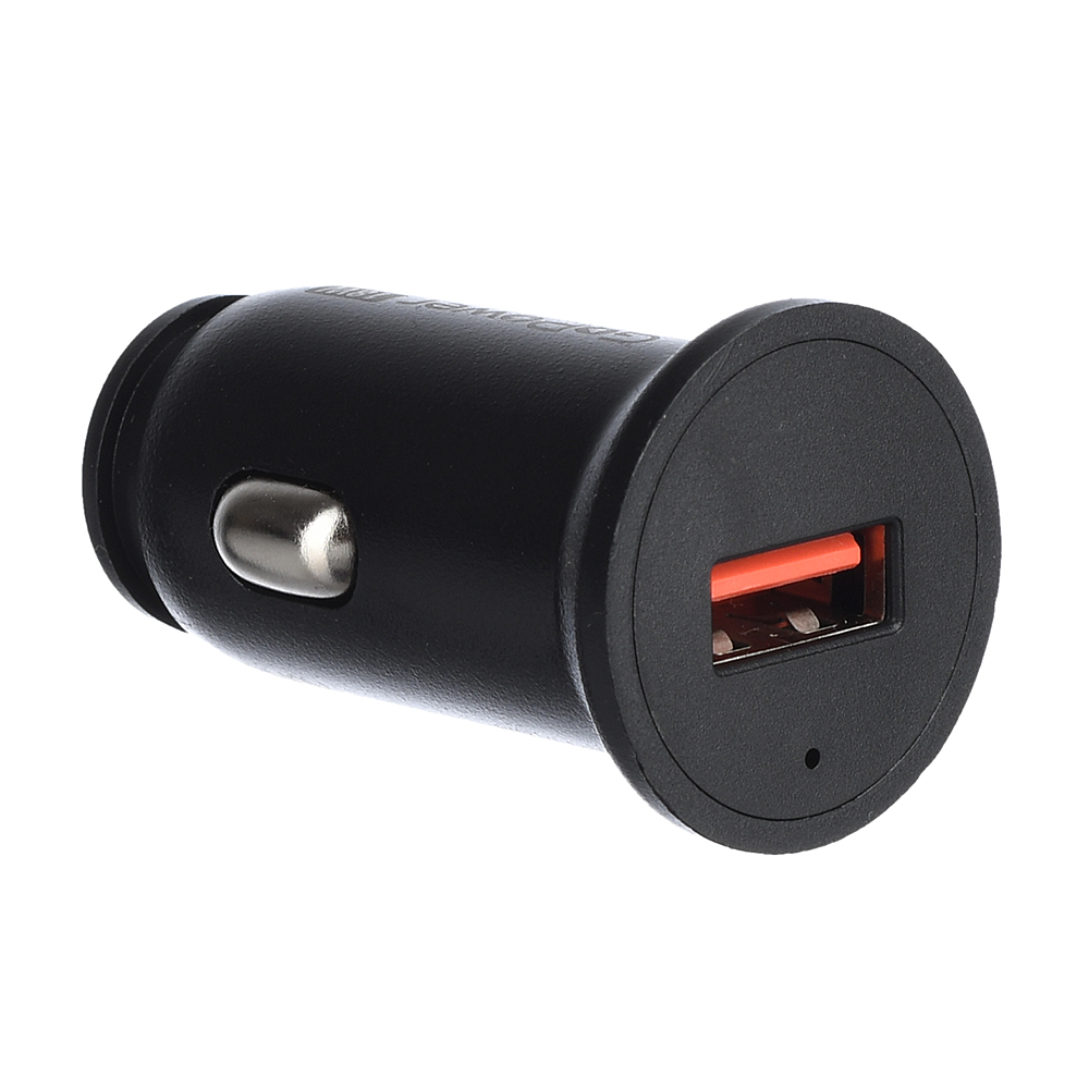 GoPower 00-00028407 Автомобильное зарядное устройство GPQC11-1U 1USB 18Вт