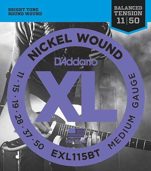 D'Addario EXL115BT Nickel Wound Комплект струн для электрогитары
