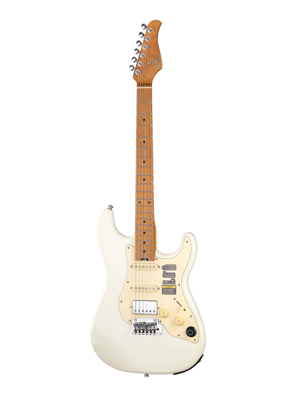 GTRS S800-Standard-800-WH Электрогитара с встроенным процессором