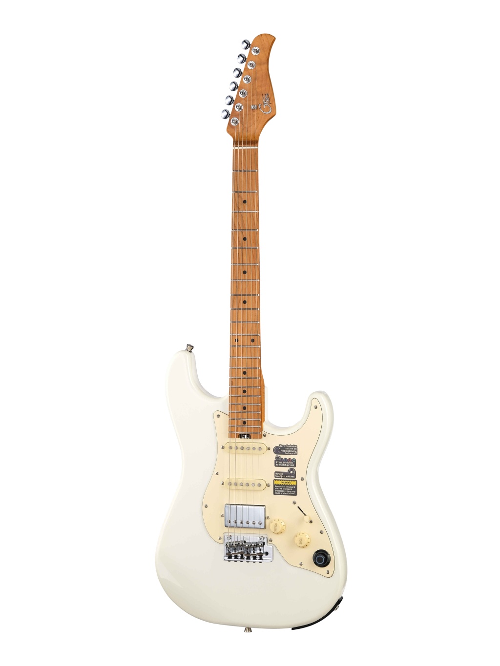 GTRS S801-Standard-801-WH Электрогитара с встроенным процессором