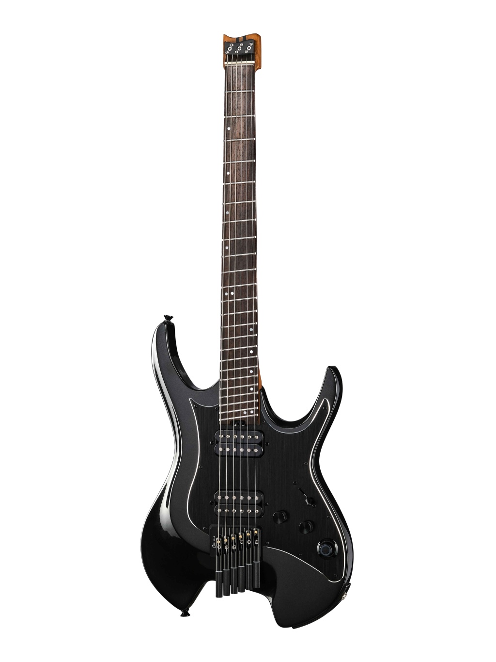 GTRS W800-WING-800-PBK Электрогитара безголовая с встроенным процессором