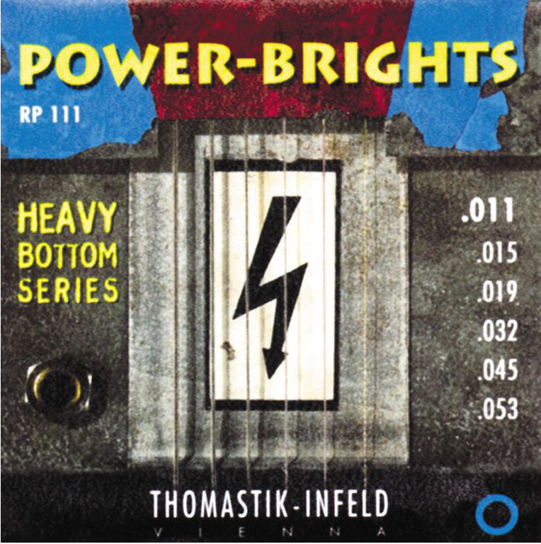 Thomastik RP111 Power-Brights Heavy Bottom Комплект струн для электрогитары